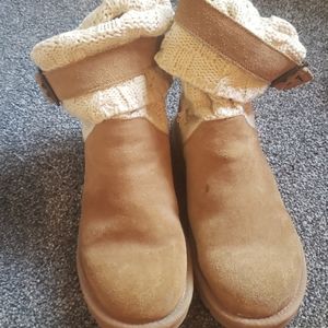 Ugg leather suede boots.